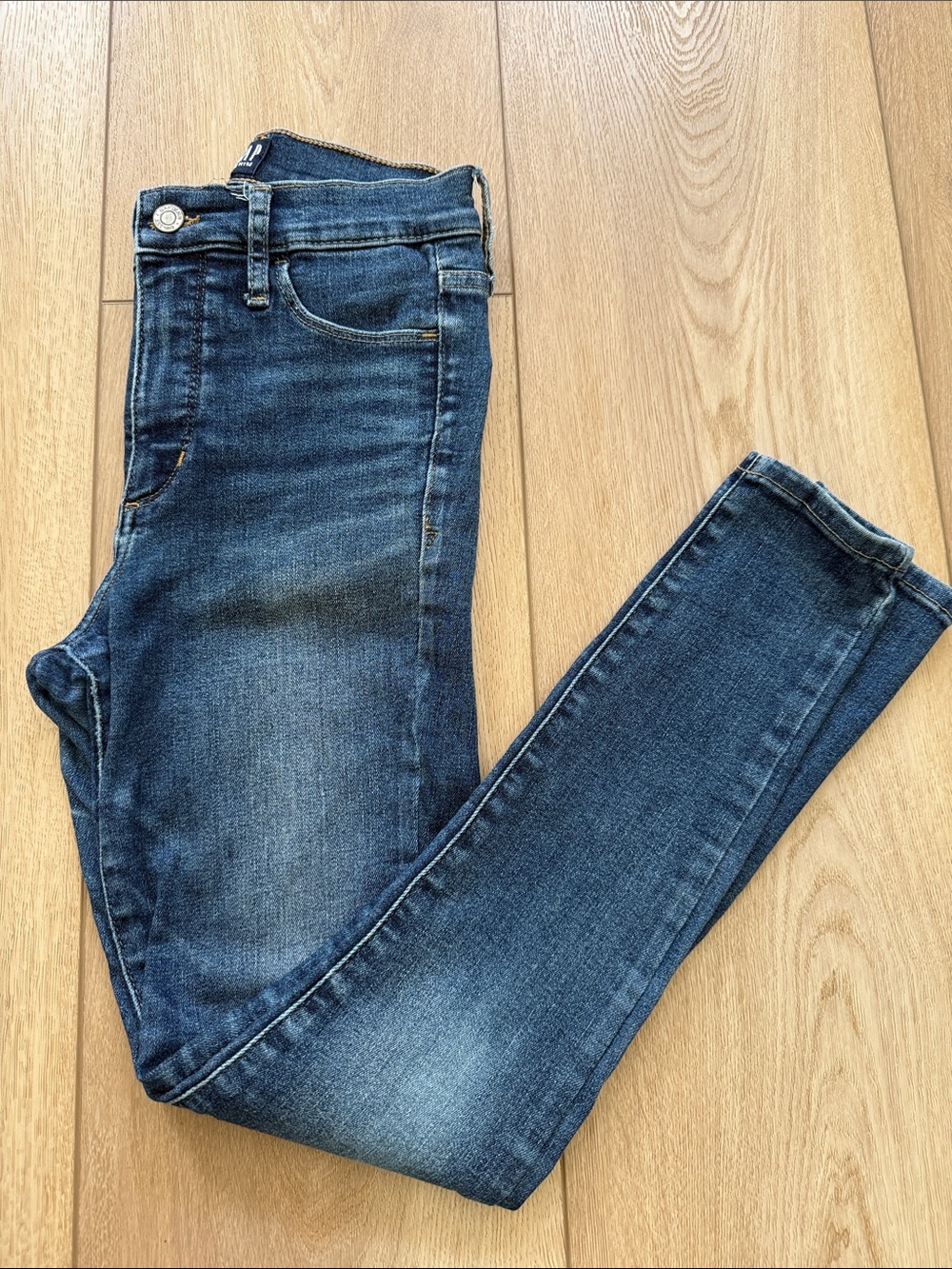 GAP Dark Blue Skinny Favorite Jeggings Size 0